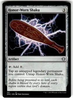 Honor-Worn Shaku Commander: Dominaria United Regular MTG - Image 1