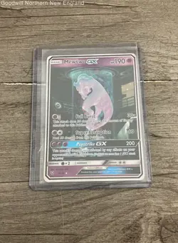 Pokemon Mewtwo GX Shining Legends 2017 #78/73 Secret Rare Holo Full Art TCG CCG - Image 1