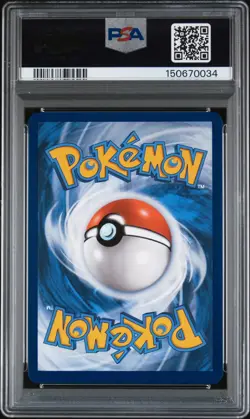 2025 POKEMON WHT EN-WHITE FLARE BLACK WHITE RARE #172 VICTINI PSA 8 - Image 2