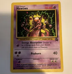 The Pokemon Company Mewtwo 14/53 Wotc Promo Regular English 70HP Psychic - Image 1