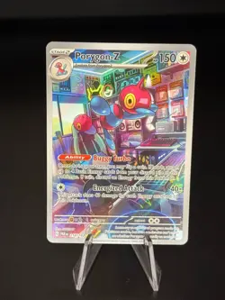 Porygon-Z 214/182 Illustration Rare Paradox Rift Pokemon Near Mint - Image 1