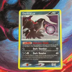 The Pokemon Company Darkrai LV.48 3/100 Great Encounters Holo Rare Eng 2008 80HP - Image 1