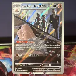 Pokemon Team Rocket's Dugtrio Illustration Rare ME: Ascended Heroes 239/217 NM/M - Image 1