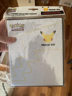 Pokemon 25th Anniversary First Partner Collector's Binder Oversized Pikachu 820650809606 - Image 2