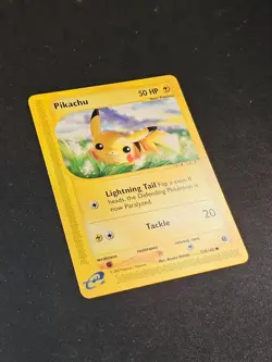 Pokemon TCG Pikachu 124 Expedition Mint Near Mint (non-holo) - Image 2