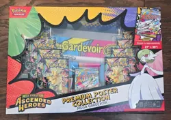 Pokemon Ascended Heroes Premium Poster Collection Box Mega Gardevoir English - Image 1