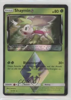 Shaymin Prism Star German Pokemon Sun & Moon Team Up #10 - Image 1