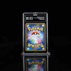 2018 POKEMON SUN & MOON BLASTOISE HOLO JAPANESE #023/095 TAG 10 GEM MINT - Image 2