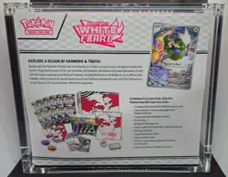 1x White Flare Pokemon Center Elite Trainer Box ETB New Sealed with Grail Guard - Image 2