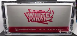 1x White Flare Pokemon Center Elite Trainer Box ETB New Sealed with Grail Guard - Image 3