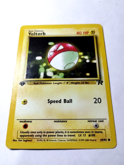 Pokemon TCG Voltorb Team Rocket 69 Regular 1st Edition Common - Uncirculated - Image 2