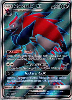 Zoroark GX SM84 Promo SM Black Star Promos Pokemon NM - Image 1