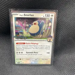 Hop's Snorlax 184 Journey Together STAMP Promo Holo Pokemon Deck - Image 1