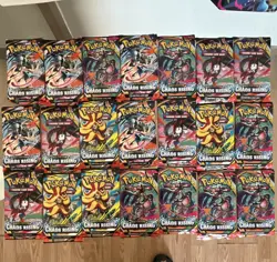 Pokemon TCG Chaos Rising Booster Packs Lot (21) SEALED NEW - Image 1