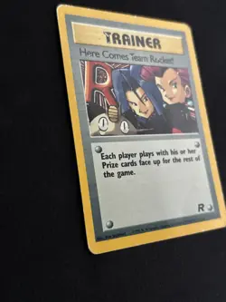 Here Comes Team Rocket! 15/82 Team Rocket Holo Pokemon TCG - DMG - Image 3