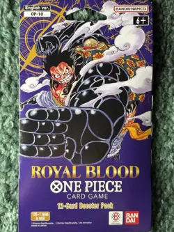 One Piece Royal Blood OP-10 Sleeved Booster Packs Factory Sealed Lot of 10 - Image 3