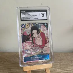 One Piece Boa Hancock - ST17-004 - Super Rare Illustration CGC 8 - Image 1