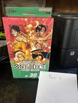 One Piece ST30 Starter Deck Post 3 ACE & LUFFY - Image 1