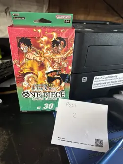 One Piece ST30 Starter Deck Post 2 ACE & LUFFY - Image 1