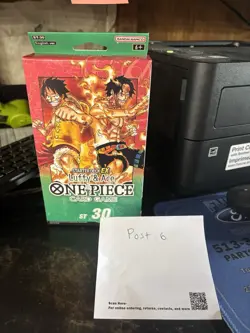 One Piece ST30 Starter Deck Post 6 ACE & LUFFY - Image 1