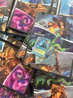 15X LORCANA THE FIRST CHAPTER BINDER AND PROMO LOT, COSTCO, FRESHLY UNBOXED - Image 1