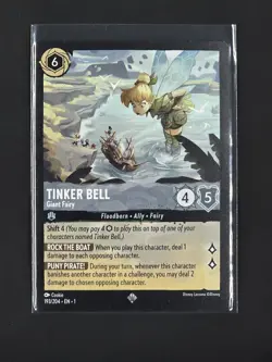Disney Lorcana Tinker Bell Giant Fairy The First Chapter 193/204 - Image 1