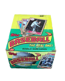Topps 1987 Baseball Wax Pack Trading Card Box (36 Packs) Possible Rookie Cards - Image 1