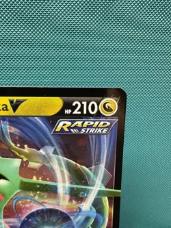 Pokemon TCG Rayquaza V card Crown Zenith NM - Image 3