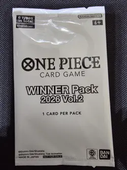 One Piece Winner Pack 2026 Vol. 2 - One Piece Card Game Sealed Promo - Image 1