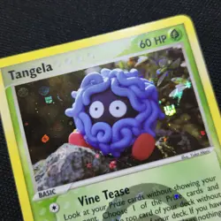 Tangela 30/112 FireRed LeafGreen Reverse Holo Clay Yuka Morii Pokemon Card - Image 2