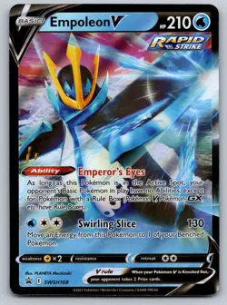 Empoleon V Holo Promo SWSH: Sword & Shield Promo Cards SWSH108 NM - Image 1