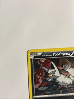 Pokemon TCG Team Magma's Poochyena Double Crisis Card 17/34 - Image 2