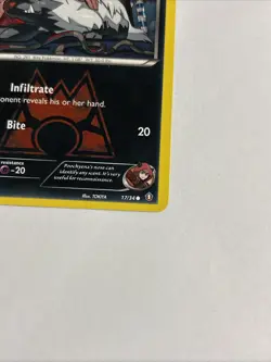 Pokemon TCG Team Magma's Poochyena Double Crisis Card 17/34 - Image 4