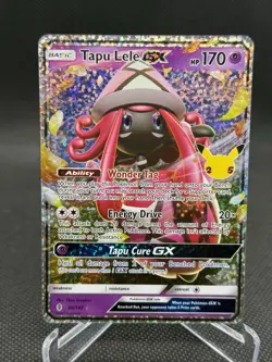 Tapu Lele GX 60/145 Holo Celebrations Classic Collection Pokemon Card - Image 1