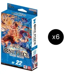 One Piece Card Game ST-22 Ace & Newgate Starter Deck 6-Box DISPLAY SEALED! - Image 1