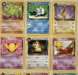 Pokemon TCG Team Rocket 18-Card Lot - Image 3