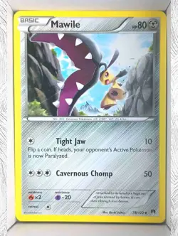 Mawile 78/122 Uncommon - Pokemon XY Breakpoint Card - Image 1