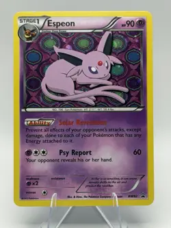 Pokemon Espeon TCG Black Star Promos Holo Card BW92 - Image 1