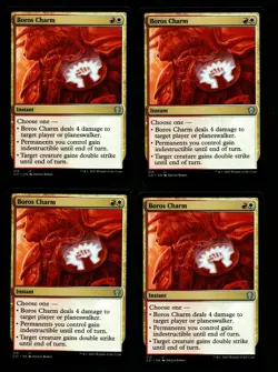 MRM ENGLISH 4x Boros Charm - Charme de Boros NM MTG Magic STX - Image 1