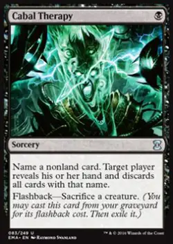 MTG CABAL THERAPY - TERAPIA DELLA CABALA - EMA - MAGIC - Image 1