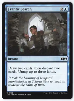 Frantic Search 153 Commander: Tarkir: Dragonstorm - Image 1