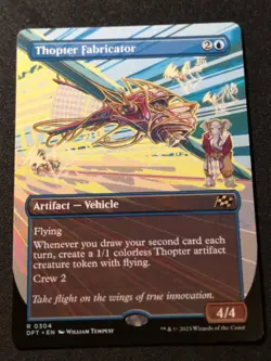 Thopter Fabricator - Borderless - DFT - MTG - EN - NM - 0304 - Image 1
