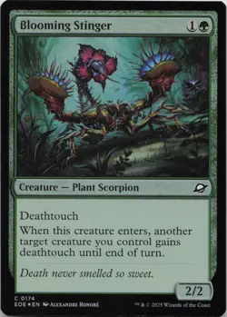 Blooming Stinger - FOIL - C Edge of Eternities 174 - MTG - Image 1