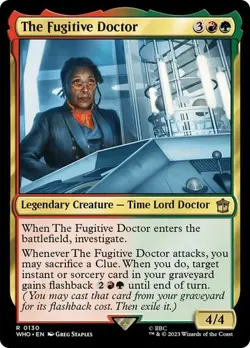 MTG - The Fugitive Doctor - Doctor Who - Magic the Gathering - Image 1