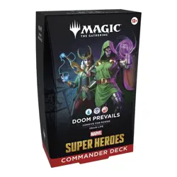 Magic TCG MARVEL SUPER HEROES Commander Deck DOOM PREVAILS - ENG ENGLISH - Image 1