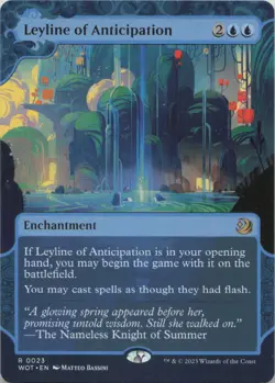 Leyline of Anticipation R Wilds of Eldraine: Enchanting Tales 23 NM MTG - Image 1
