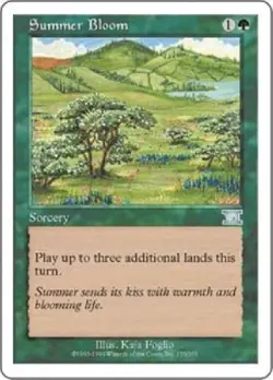 Summer Bloom 6th edition MtG NM - Image 1