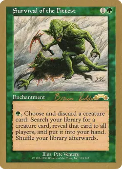 Survival of the Fittest (Brian Selden) [World Championship Decks 1998] - Image 1