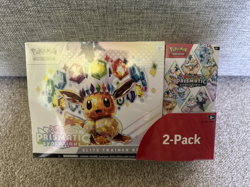 Pokemon TCG Prismatic Evolutions Costco 2 Pack | ETB & Booster Bundle Sealed New - Image 1