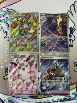 Pokemon TCG Phantasmal Flames Illustration Rare Bundle x4 - Image 1